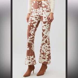 Show Me Your Mumu Women's Cam Cam Bells Flare Cowbells Western Pants Size XS